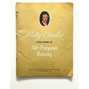 Betty Crocker Cook Book of All-Purpose Baking PB 1942